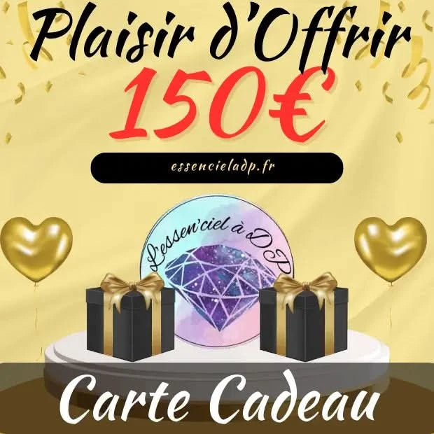 Carte Cadeau de 150€ de L'Essenciel à DP - Diamond Painting - Art Thérapie - Broderie à Diamant
