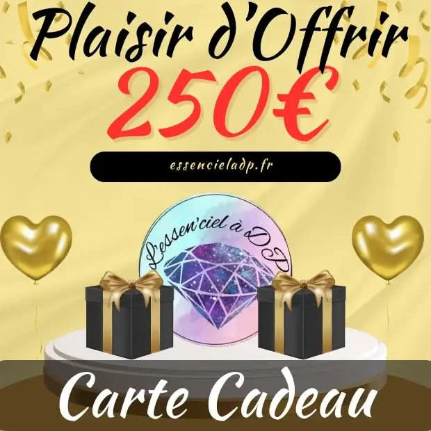 Carte Cadeau de 250€ de L'Essenciel à DP - Diamond Painting - Art Thérapie - Broderie à Diamant