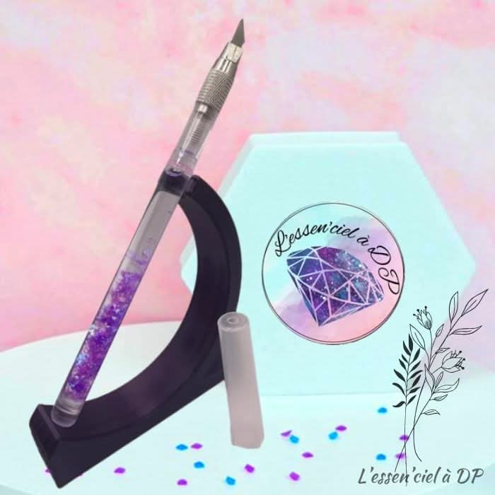 Cutter de Precision a Eau - Bonne Qualité - Art Thérapie - Diamond Painting - Broderie à Diamant