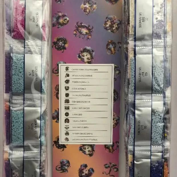 Medium kit Signes Astrologiques Qualite - Art Thérapie - Diamond Painting - Broderie à Diamant - Qualité Supérieur