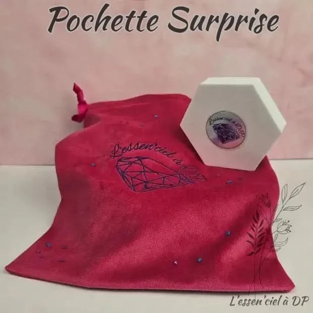 Pochette Surprise Rose Fushia - Diamond Painting - Broderie à Diamant - Art Thérapie