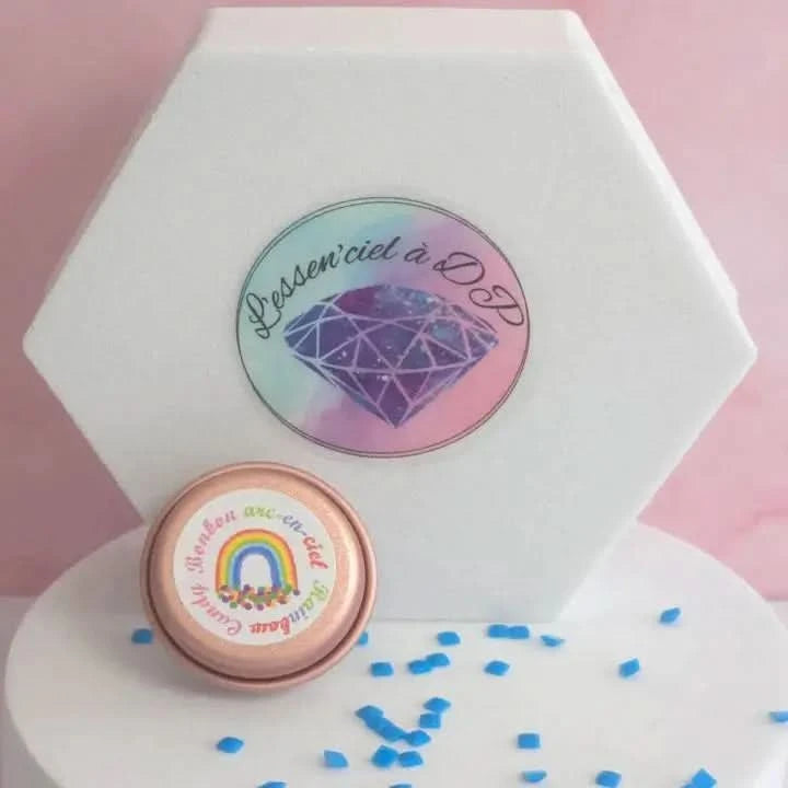 Putty Bonbon Arc-En-Ciel - Broderie à Diamant - Art Thérapie - Diamond Painting