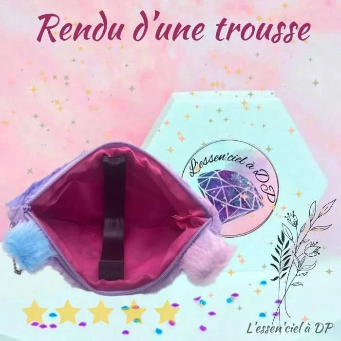 Rendu d'une trousse ouverte - Bonne Qualité - Art Thérapie - Diamond Painting - Broderie à Diamant