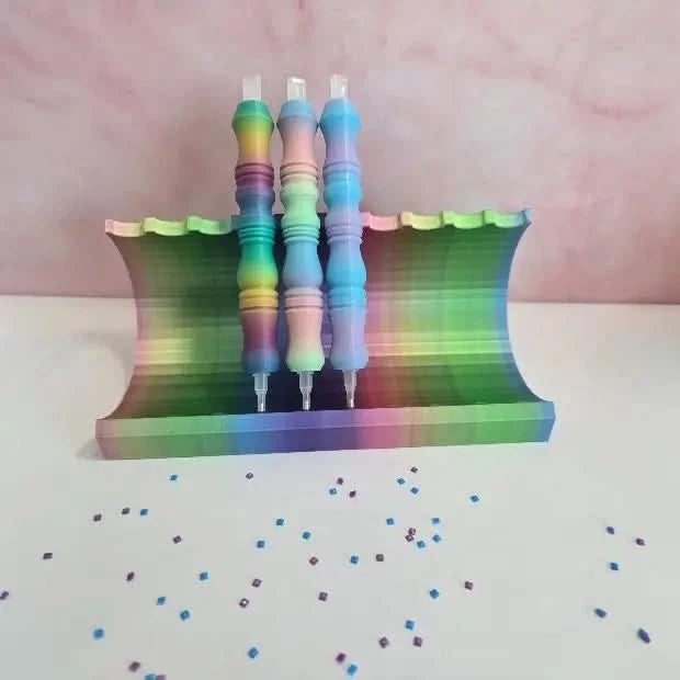 Support Stylets 3D Éclat - Diamond Painting - Art Thérapie - Broderie à Diamant