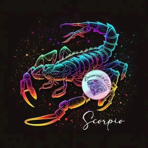 Art Thérapie - Toile Diamond Painting Signe du Zodiaque, Signe Astrologique du Scorpion - Broderie à Diamant - Dimension de la toile: 50 x 60 cm