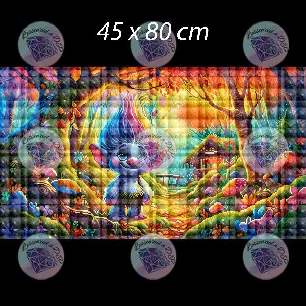 Diamond Painting Forêt de Trolls