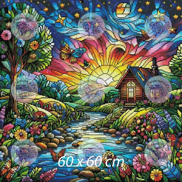 Diamond Painting Refuge Paisible