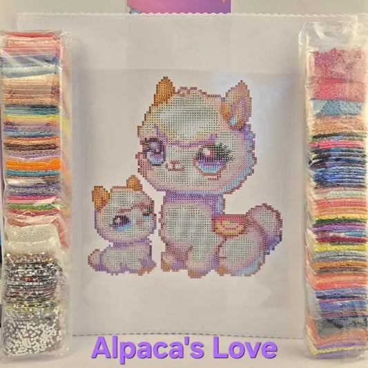 Medium Kit Maman et Bébés - Art Thérapie - Diamond Painting - Broderie à Diamant - Qualité Supérieur