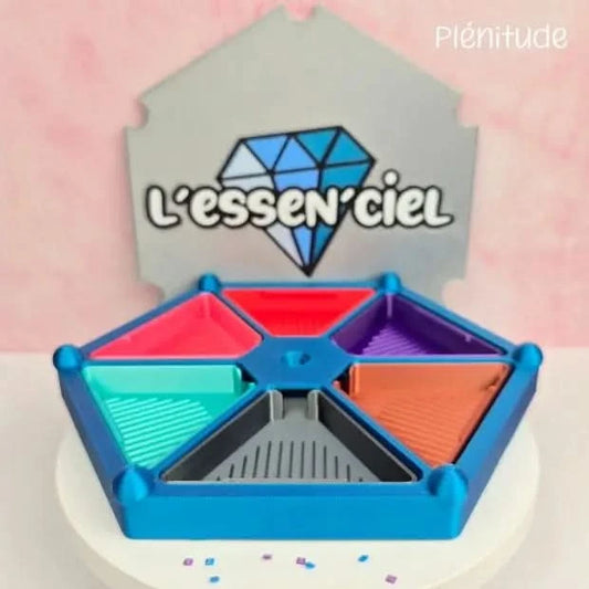 Plateau Tournant 3D Plénitude - Diamond Painting - Art Thérapie - Broderie à Diamant