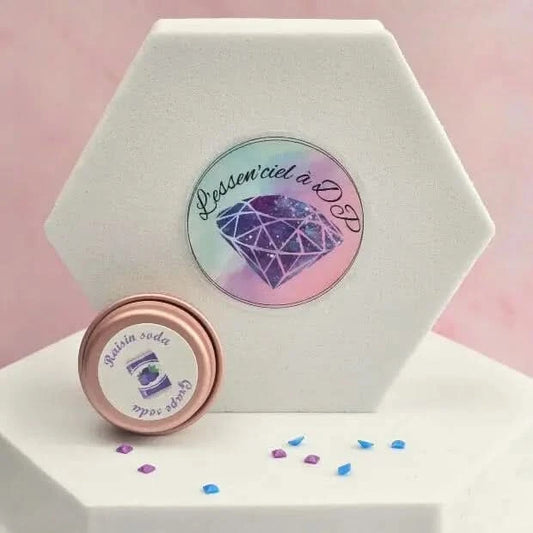 Putty Soda au raisin - Broderie à Diamant - Art Thérapie - Diamond Painting