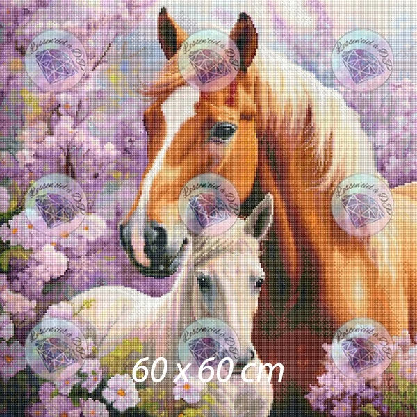 Diamond Painting Horses