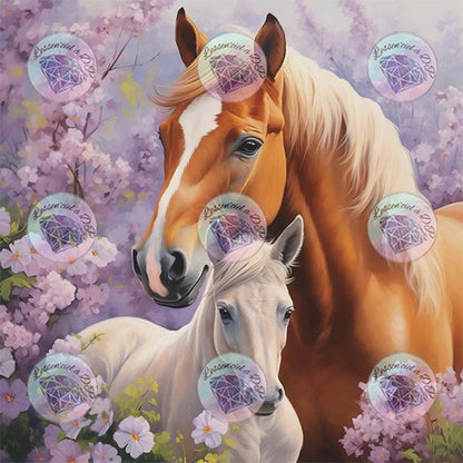 Diamond Painting Horses