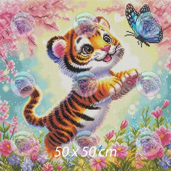 Diamond Painting Éveil d'un Cœur Sauvage