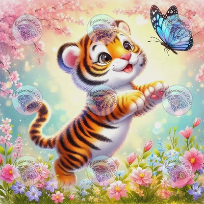 Diamond Painting Éveil d'un Cœur Sauvage