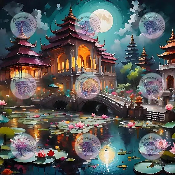 Diamond Painting Nuit au Palais