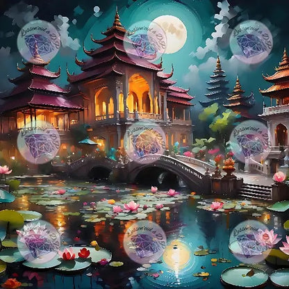 Diamond Painting Nuit au Palais
