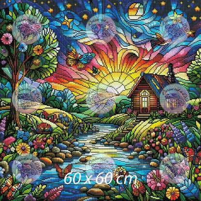 Diamond Painting Refuge Paisible