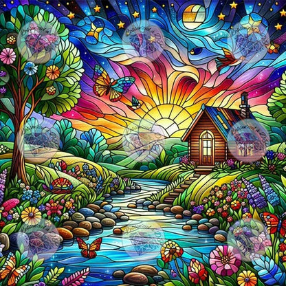 Diamond Painting Refuge Paisible